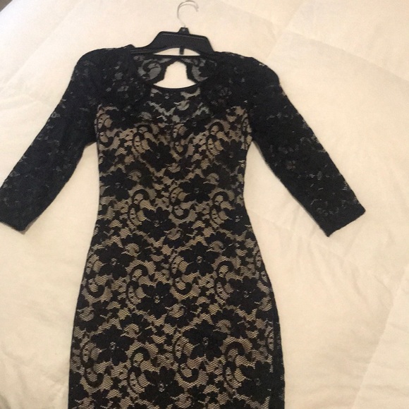 WINDSOR Navy Blue dress. - Picture 6 of 7